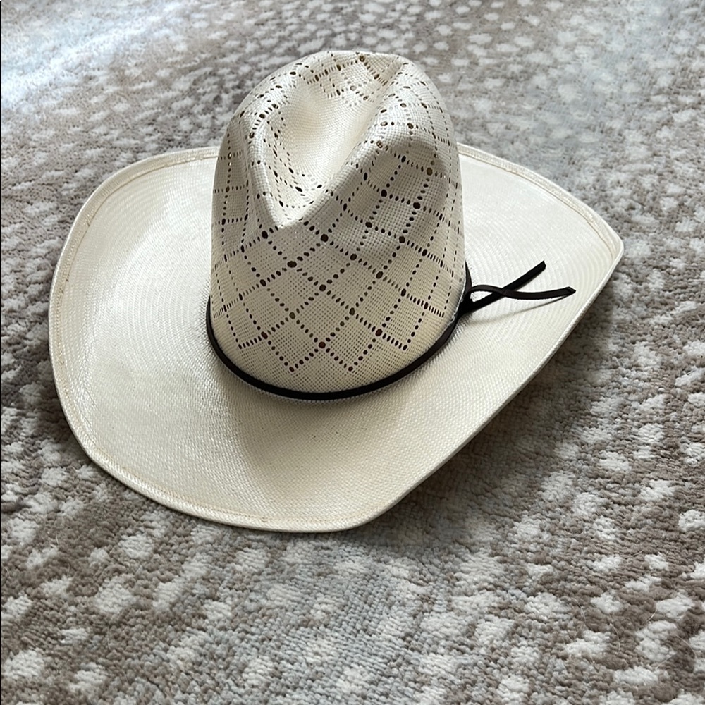 American Hat Co straw hat